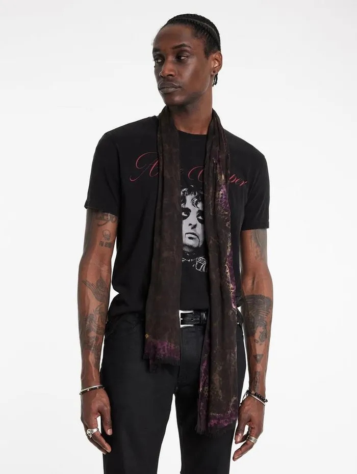 Graphic Tees Men John Varvatos ALICE COOPER SCRIPT TEE Black