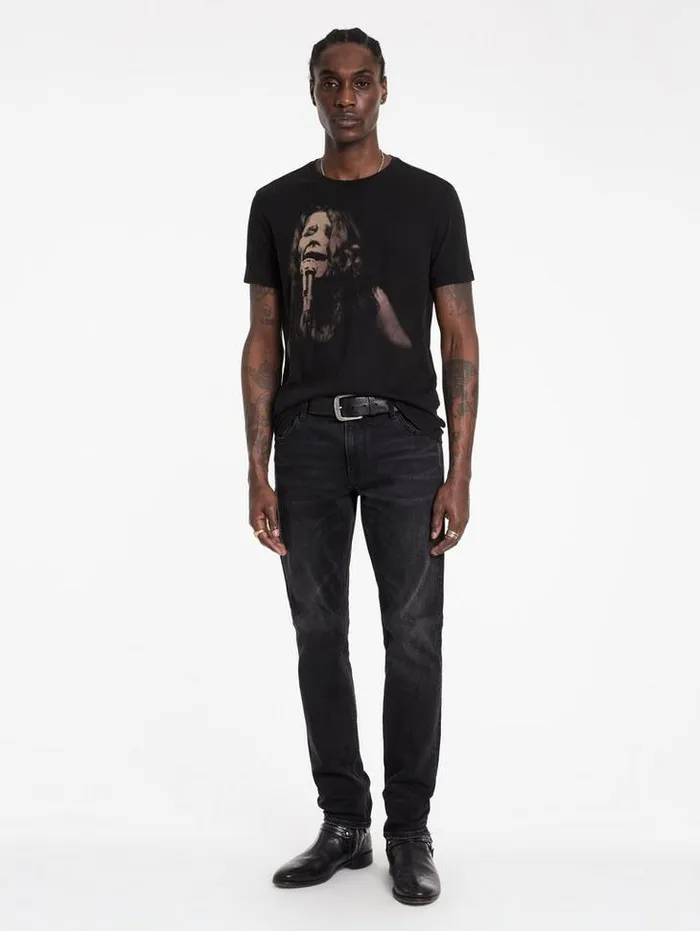 Graphic Tees Men John Varvatos JANIS JOPLIN TEE Black
