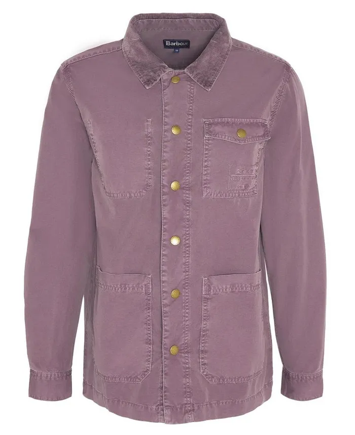 Grindle Overshirt Honey Gold Men Barbour Overshirts