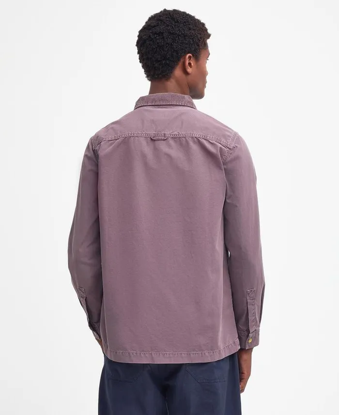 Grindle Overshirt Honey Gold Men Barbour Overshirts