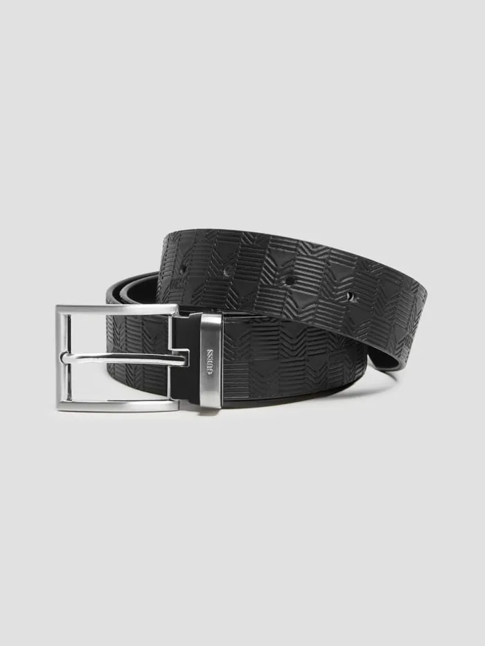 GUESS Belts Bucarest Reversible Belt Black 8211 Men