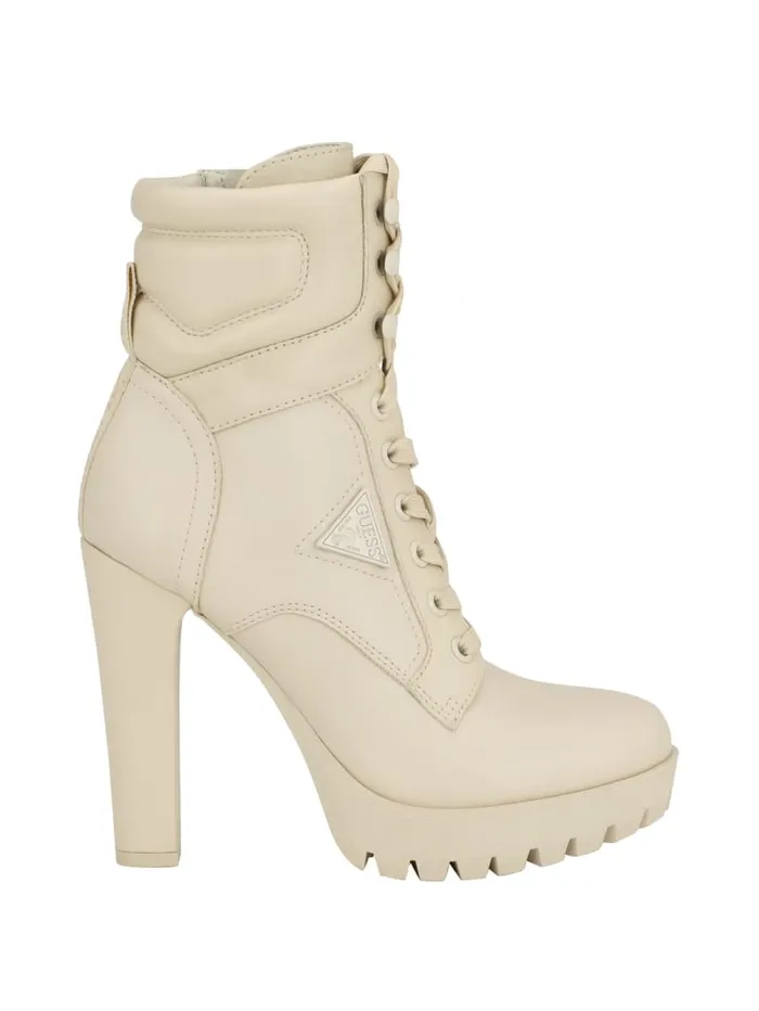 GUESS Boots and Booties Tanisa Heeled Booties White 8211 Unisex