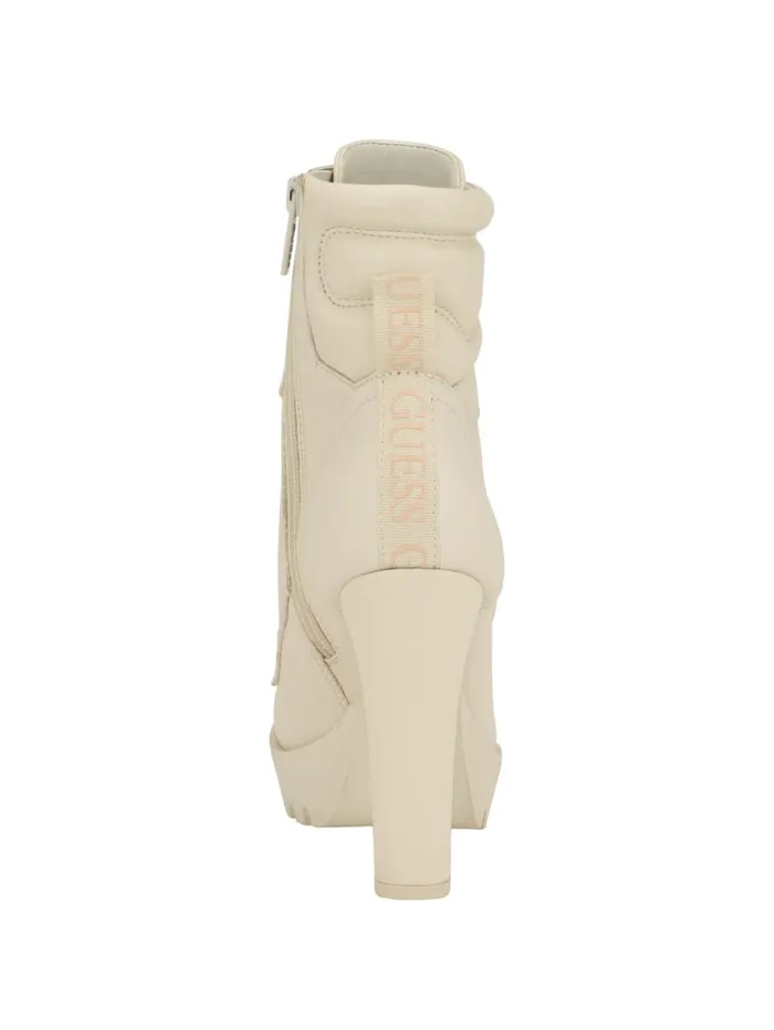 GUESS Boots and Booties Tanisa Heeled Booties White 8211 Unisex