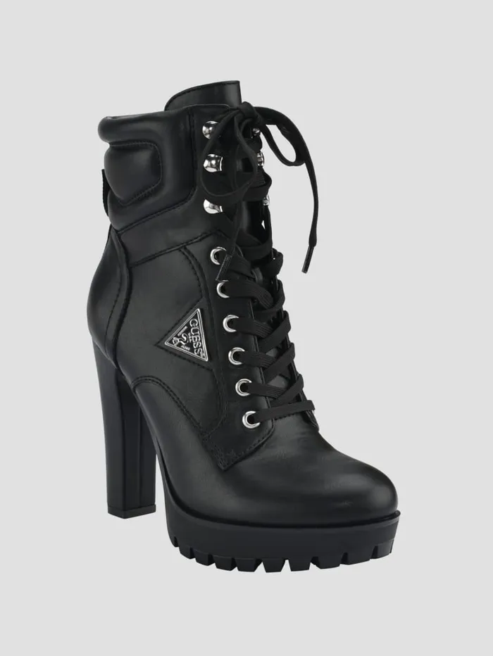 GUESS Boots and Booties Tanisa Heeled Booties White 8211 Unisex
