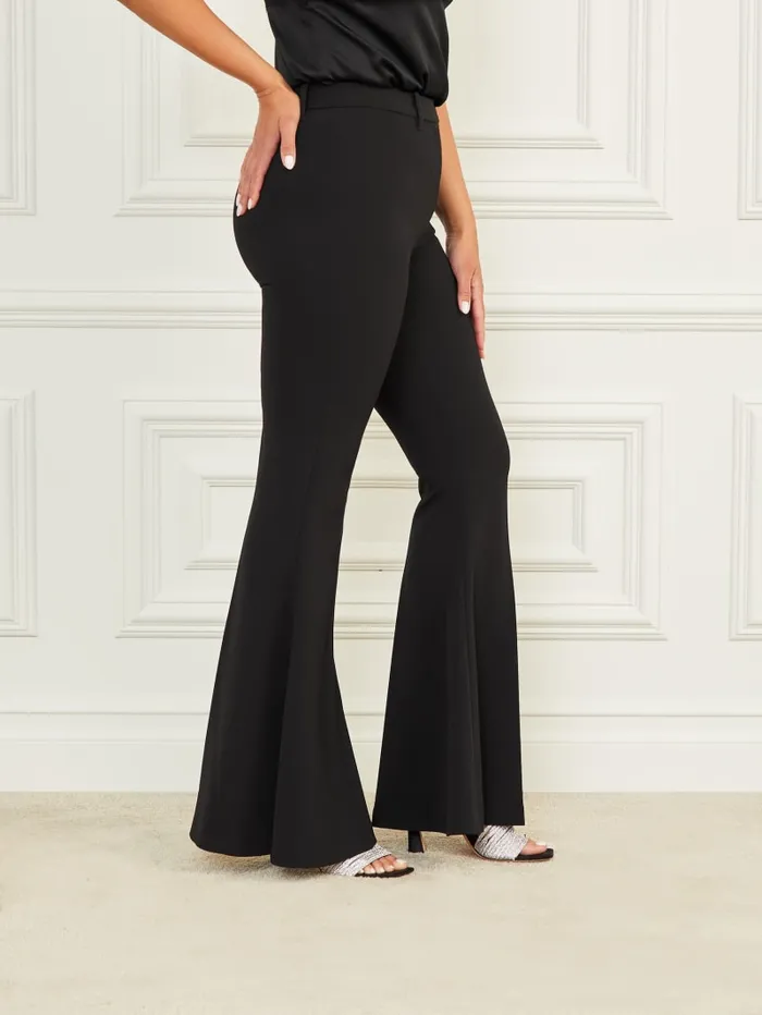 GUESS Bottoms Dallas Flare Pant Black 8211 Women