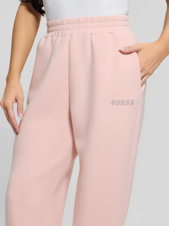 GUESS Bottoms Eco Cecilia Scuba Joggers Black 8211 Women
