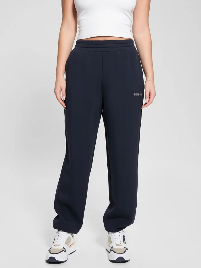 GUESS Bottoms Eco Cecilia Scuba Joggers Black 8211 Women