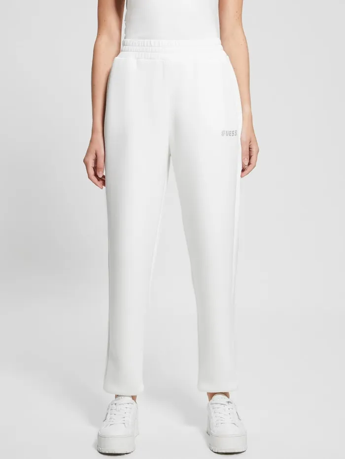 GUESS Bottoms Eco Cecilia Scuba Joggers Black 8211 Women
