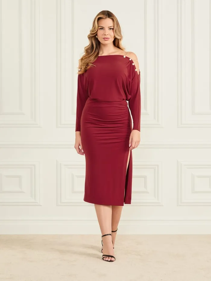 GUESS Bottoms Eco Ellie Skirt Red 8211 Women