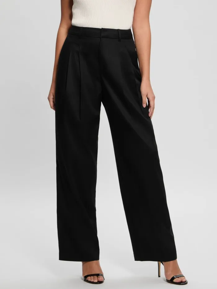 GUESS Bottoms Eco Sancha Pants Black 8211 Women