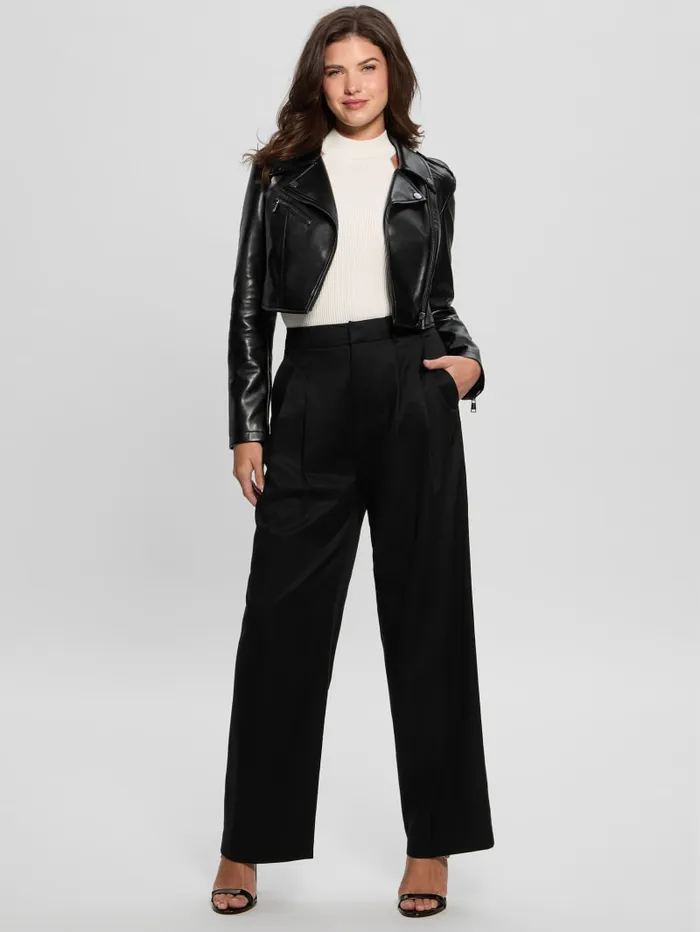 GUESS Bottoms Eco Sancha Pants Black 8211 Women
