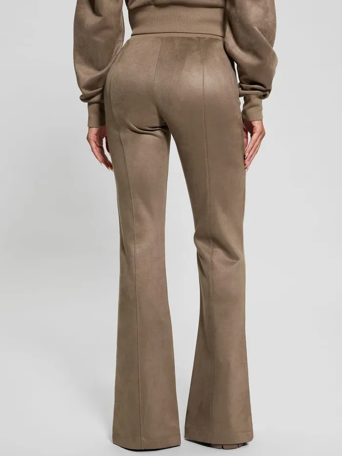 GUESS Bottoms Eco Sueded ScubaKnit Pants Black 8211 Women