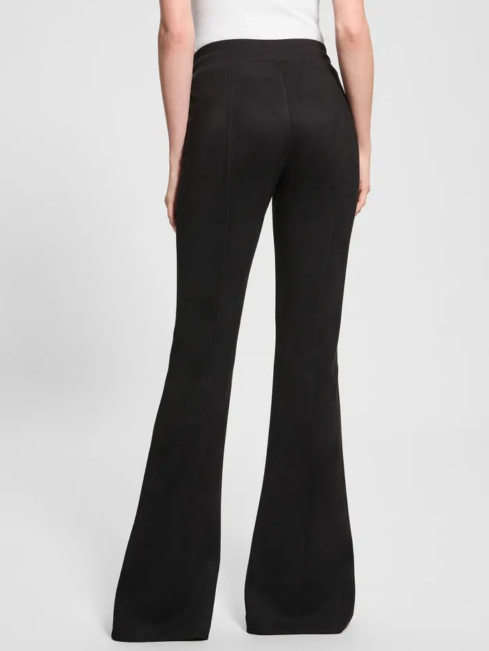 GUESS Bottoms Eco Sueded ScubaKnit Pants Black 8211 Women