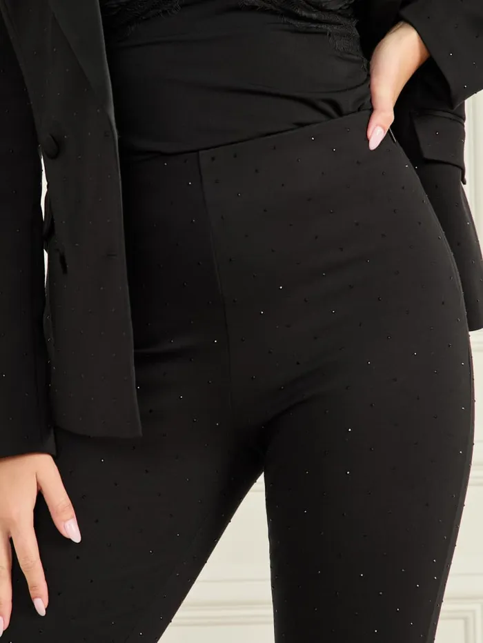 GUESS Bottoms Shimmy Pant Black 8211 Women