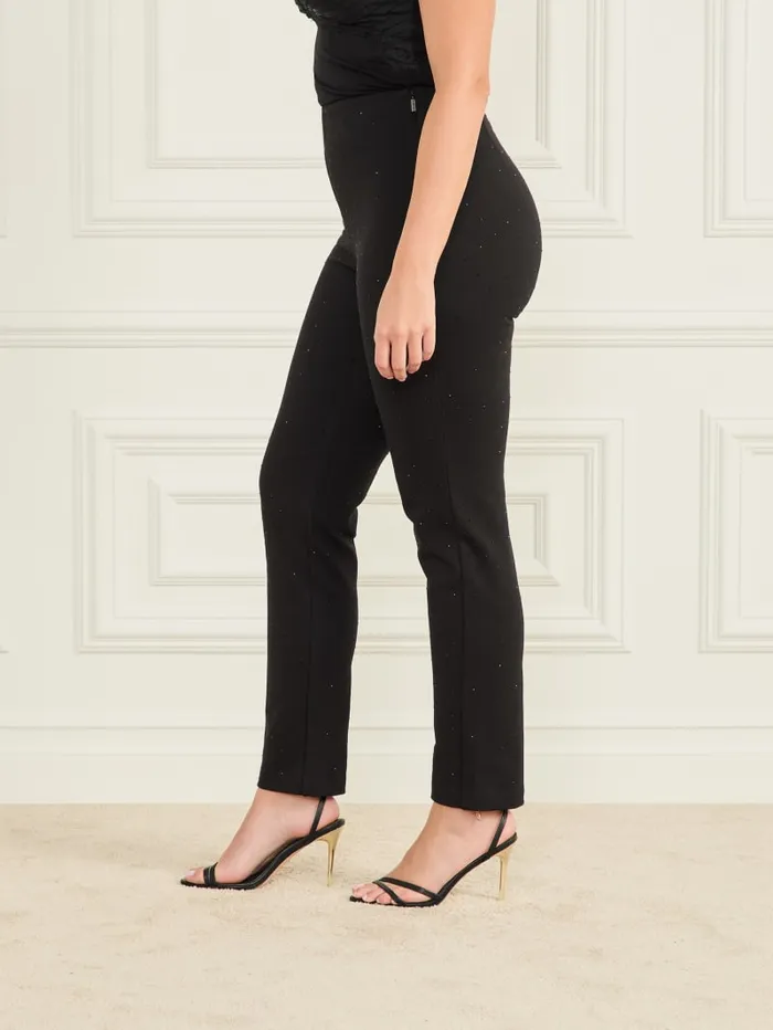 GUESS Bottoms Shimmy Pant Black 8211 Women