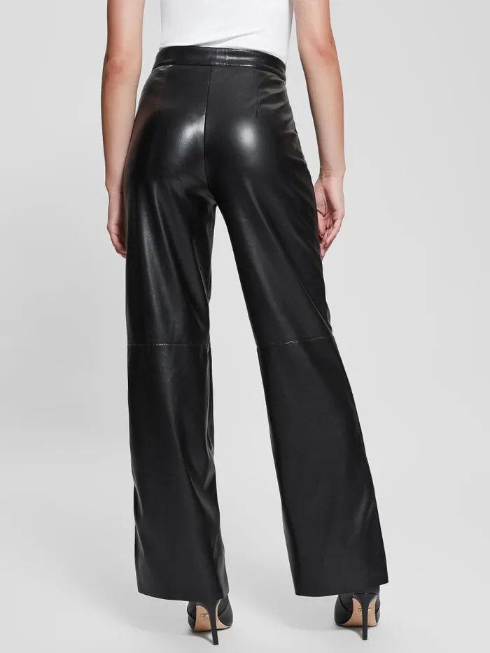 GUESS Bottoms Vixen FauxLeather Pants Black 8211 Women