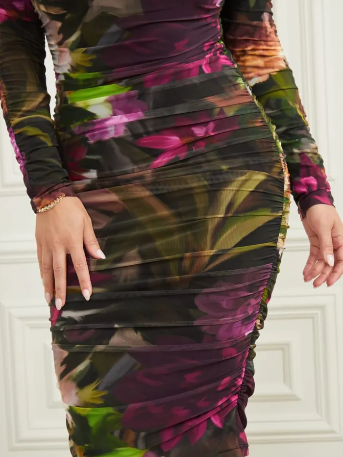 GUESS Dresses and Jumpsuits Sandy Printed Midi Dress Colors 8211 Women