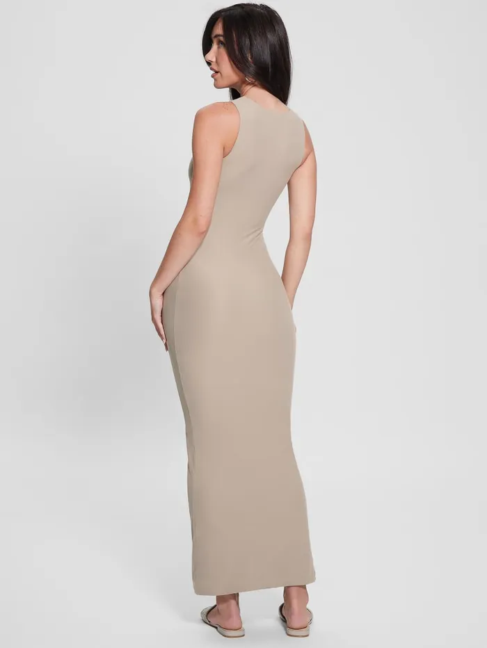 GUESS Dresses and Jumpsuits Tank Maxi Dress Beige 8211 Women