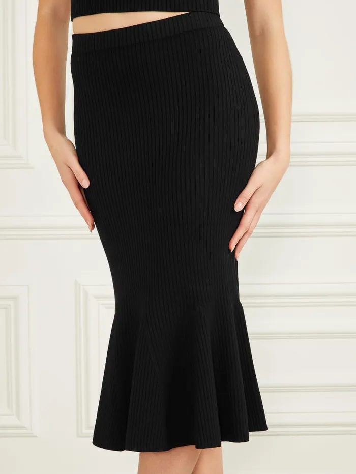 GUESS Dresses and Jumpsuits Yohana Sweater Skirt Black 8211 Women