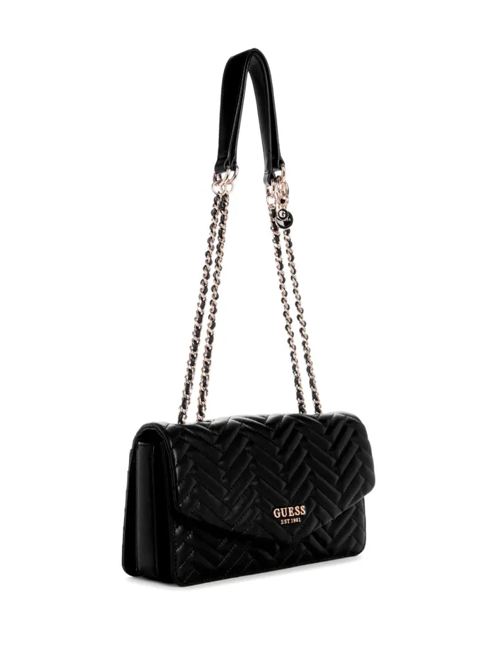 GUESS Handbags Anning Woven Convertible Crossbody Green 8211 Women