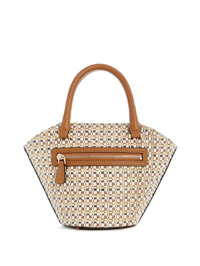 GUESS Handbags Beauvoir Mini Tote Blue 8211 Women