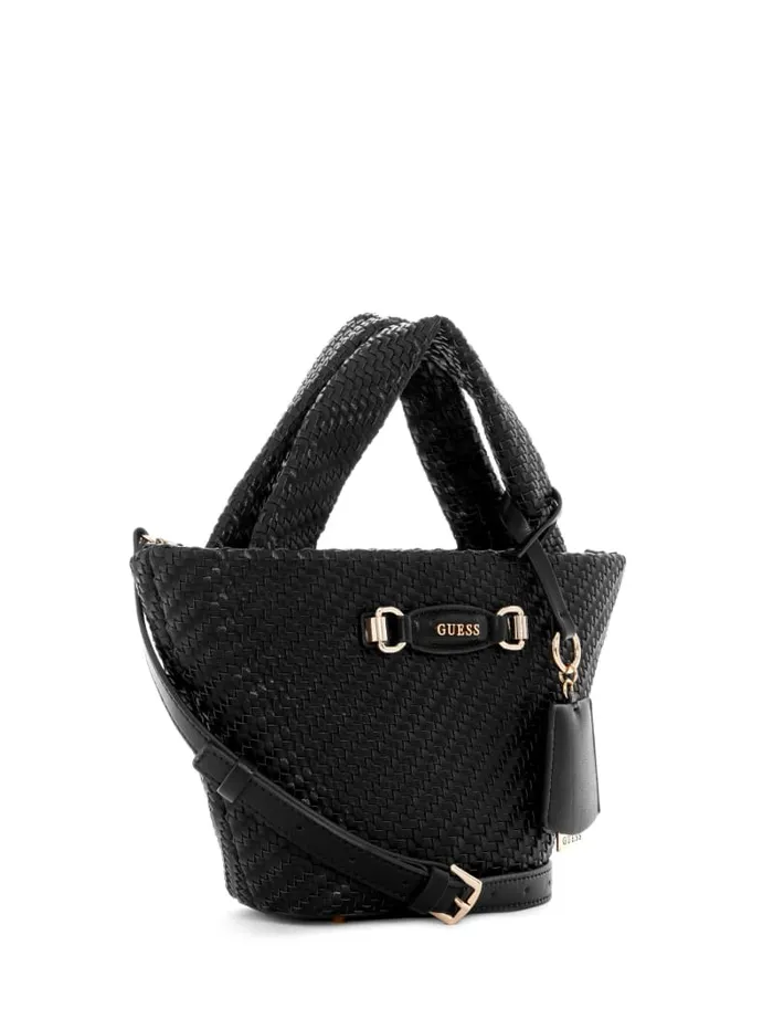 GUESS Handbags Francy Mini Tote Green 8211 Women