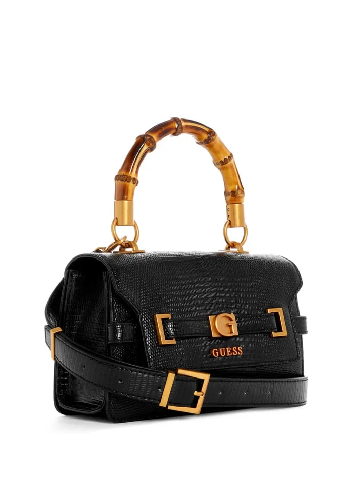 GUESS Handbags Sibel TopHandle Flap Bag Green 8211 Women