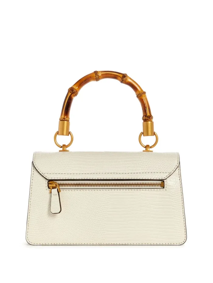 GUESS Handbags Sibel TopHandle Flap Bag Green 8211 Women