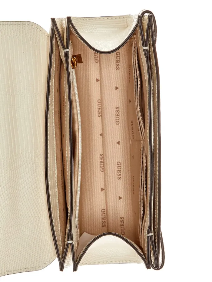 GUESS Handbags Sibel TopHandle Flap Bag Green 8211 Women