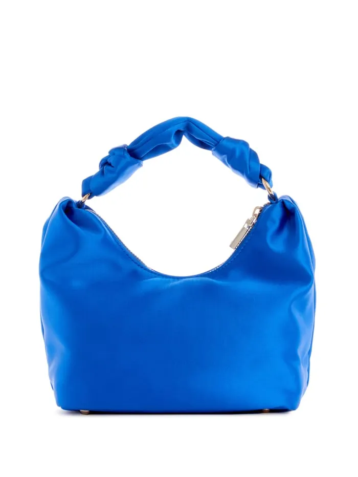 GUESS Handbags Velina Satin Hobo Bag Orange 8211 Women