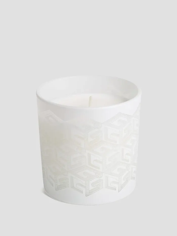 GUESS Home LaserCut G Cube Candle Green 8211 Women