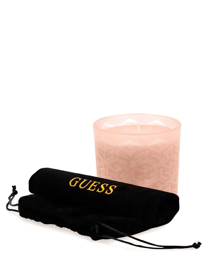 GUESS Home LaserCut G Cube Candle Green 8211 Women