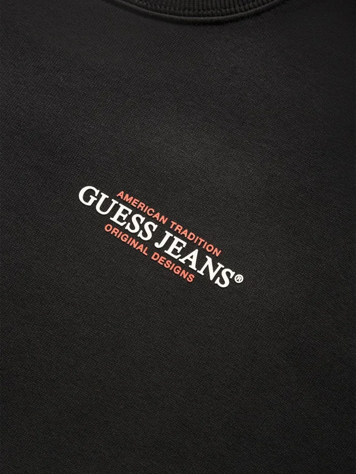 GUESS Hoodies and Sweaters American Tradition Crewneck Sweatshirt Green 8211 Men