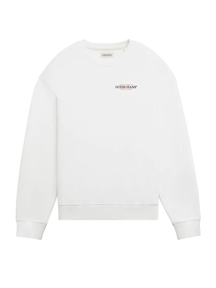 GUESS Hoodies and Sweaters American Tradition Crewneck Sweatshirt Green 8211 Men