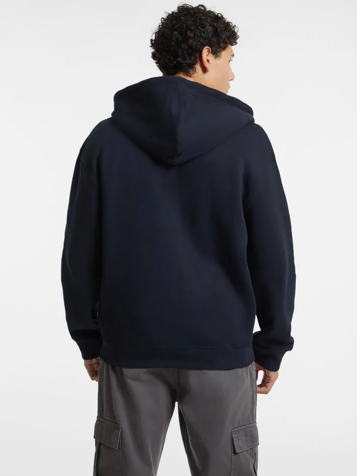 GUESS Hoodies and Sweaters Logo Patch ZipUp Hoodie Black 8211 Men