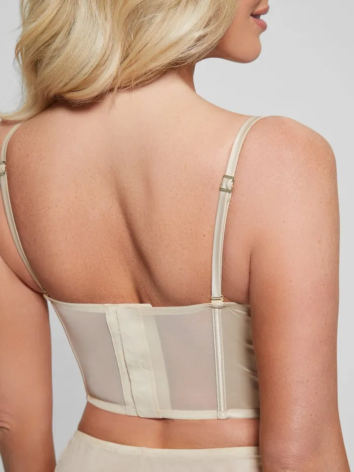 GUESS Intimates Ebby Quattro G Wired Bustier Beige 8211 Women