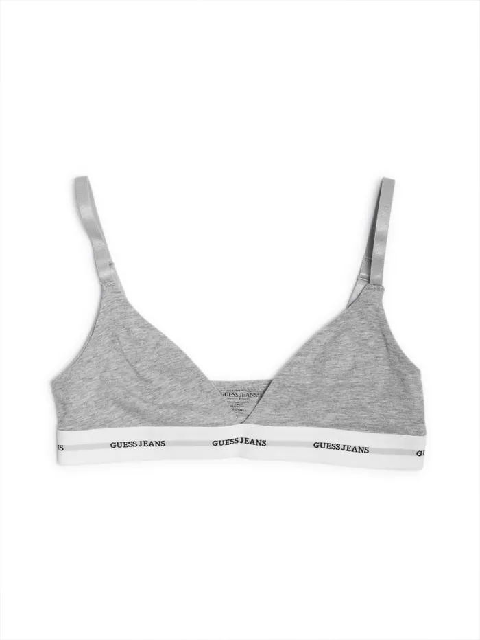 GUESS Intimates Eco Jeans Triangle Bralette Black 8211 Women