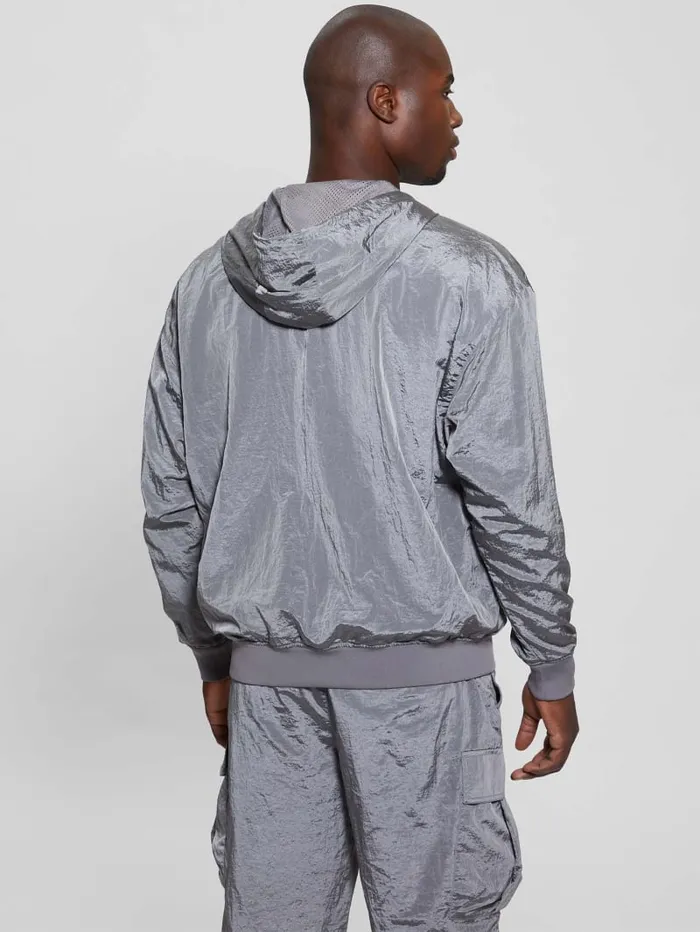GUESS Jackets and Coats Dionigi ZipUp Jacket Grey 8211 Men