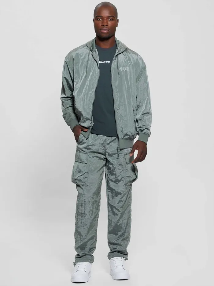 GUESS Jackets and Coats Dionigi ZipUp Jacket Grey 8211 Men
