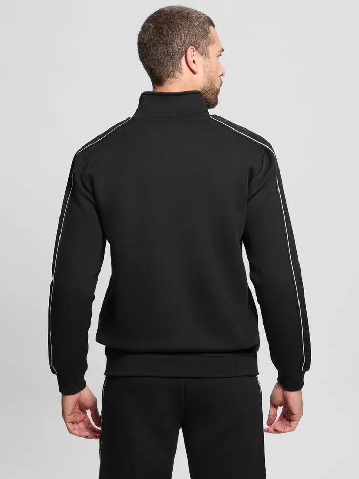 GUESS Jackets and Coats Eco Mickey Zip Sweatshirt Black 8211 Men