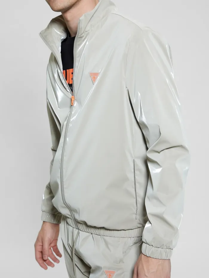 GUESS Jackets and Coats Franzis Coated Jacket Grey 8211 Men