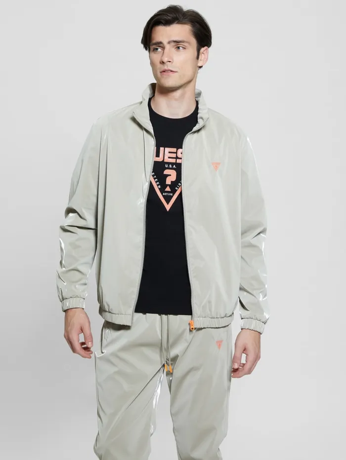 GUESS Jackets and Coats Franzis Coated Jacket Grey 8211 Men