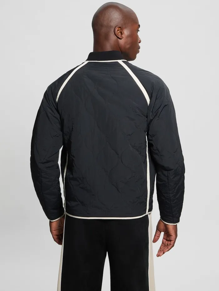 GUESS Jackets and Coats Jareth Quilted Jacket Beige 8211 Men