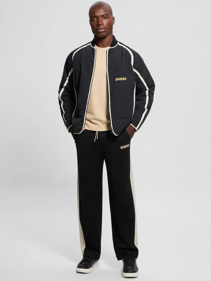 GUESS Jackets and Coats Jareth Quilted Jacket Beige 8211 Men