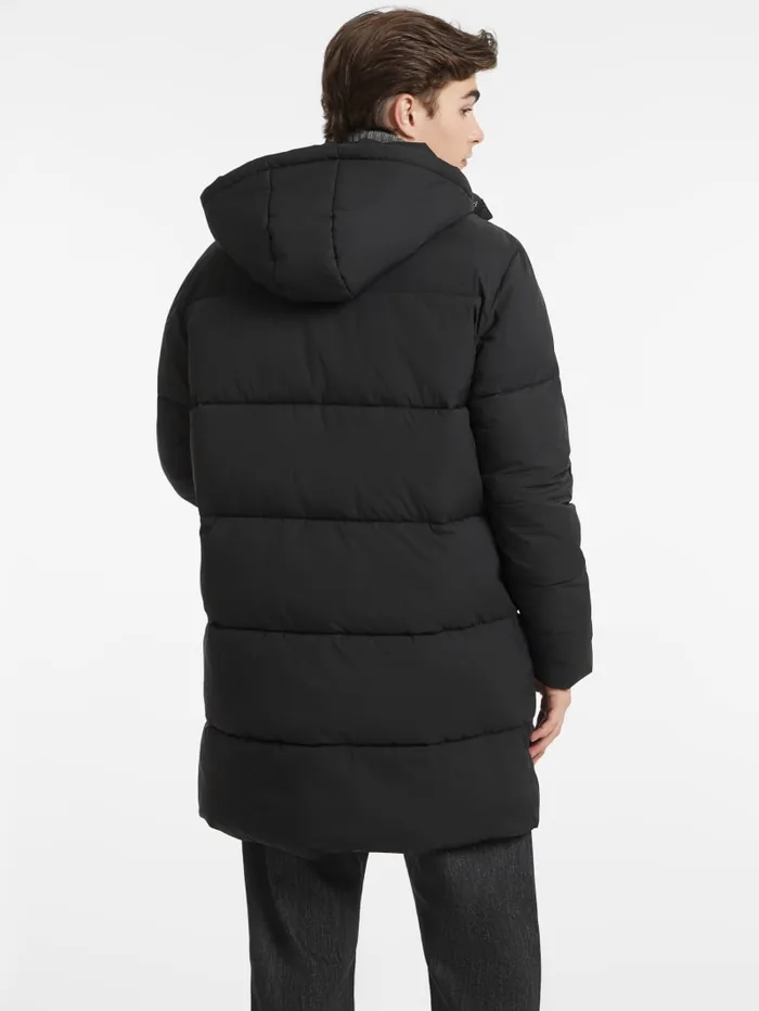 GUESS Jackets and Coats MidLength Puffer Jacket Beige 8211 Men