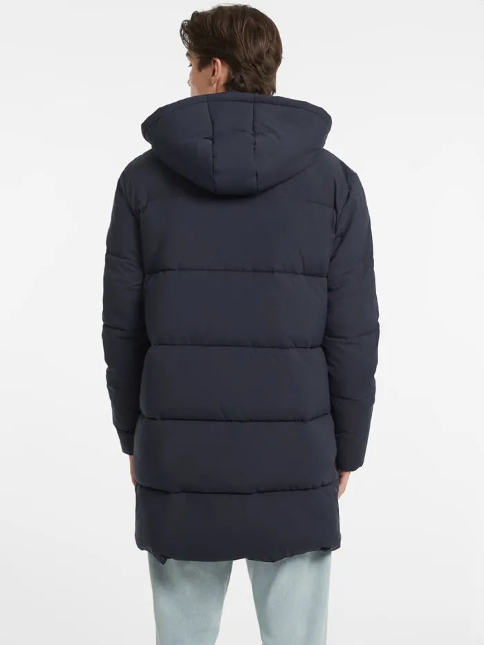 GUESS Jackets and Coats MidLength Puffer Jacket Beige 8211 Men