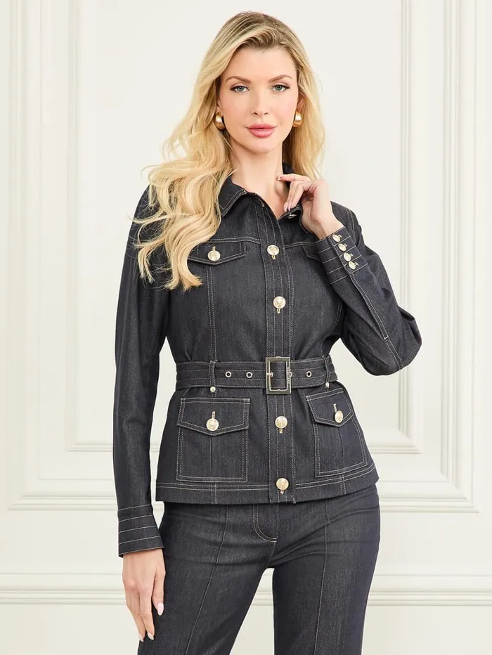 GUESS Jackets Maya Jacket White 8211 Women