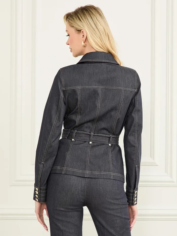 GUESS Jackets Maya Jacket White 8211 Women