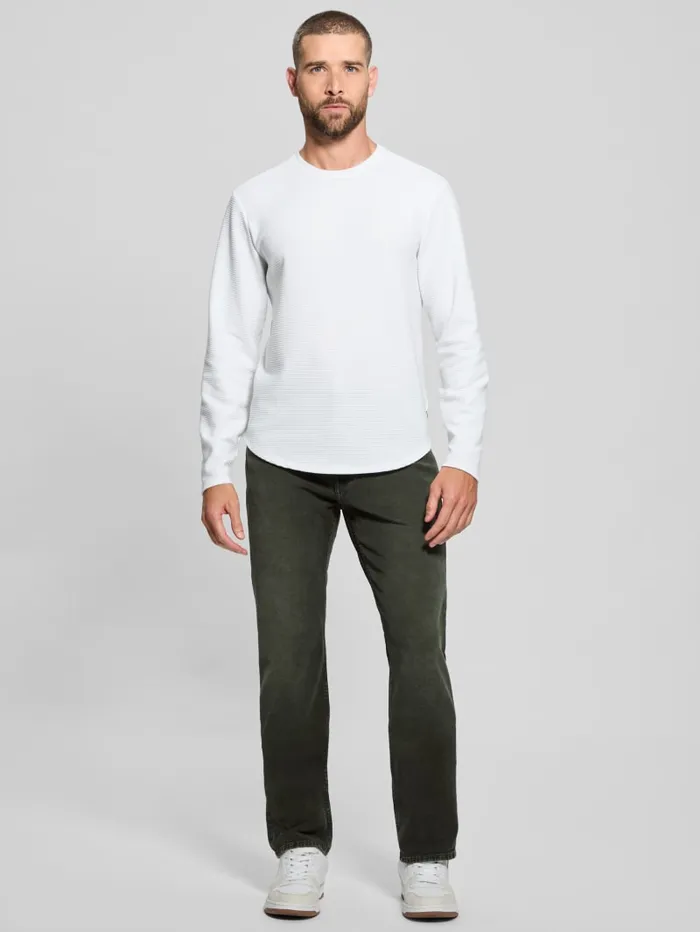 GUESS Jeans and Denim Davis Straight Jeans Beige 8211 Men