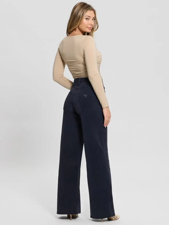 GUESS Jeans and Denim Eco Bellflower Pants Blue 8211 Women